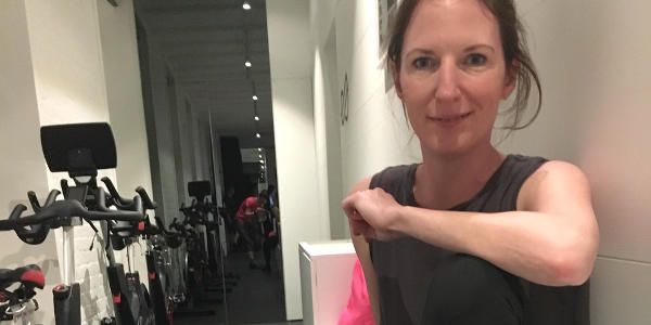 Nicole Benke nach dem Hicycle