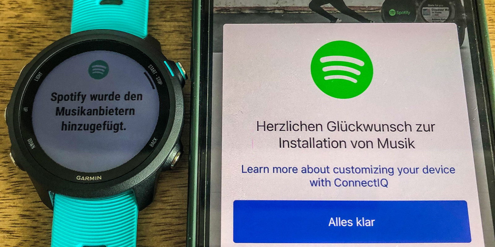 Spotify auf deiner Garmin Smartwatch: So kommen deine Playlists auf die Uhr