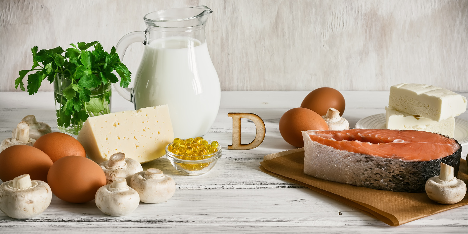 Lebensmittel, die Vitamin D liefern