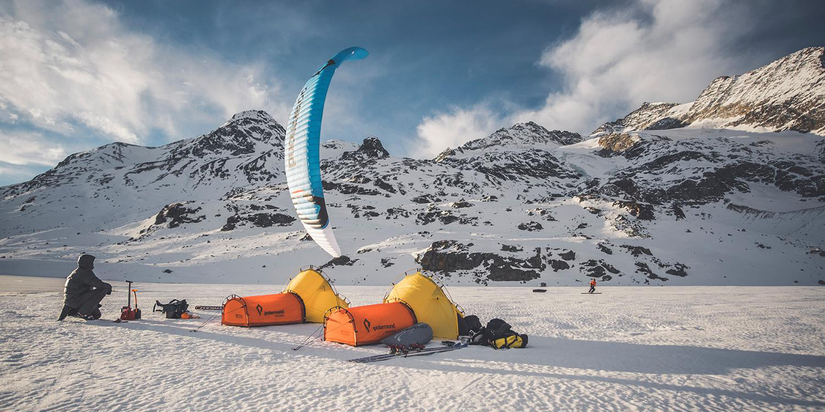 Snowkiten extrem: 300 Kilometer durch Norwegens Wildnis