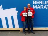 Privat und auf der Marathonstrecke ein gutes Team: Monika Steinmetz und ihr Mann Holger. Gemeinsam liefen sie den Berlin-Marathon. ©privat