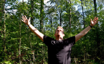 Tief einatmen! #BeatYesterday.org-Autor Hannes hat sich in den Wald verliebt.