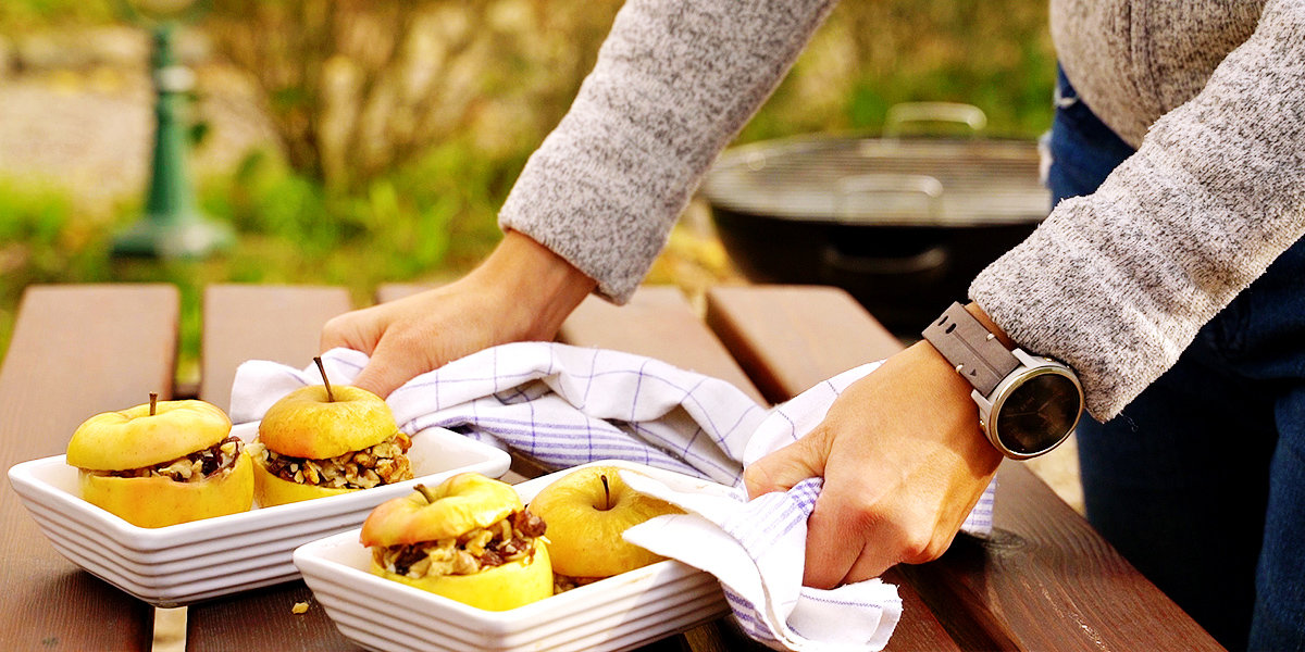 Bratapfel vom Grill: Outdoor Rezept | Beat Yesterday