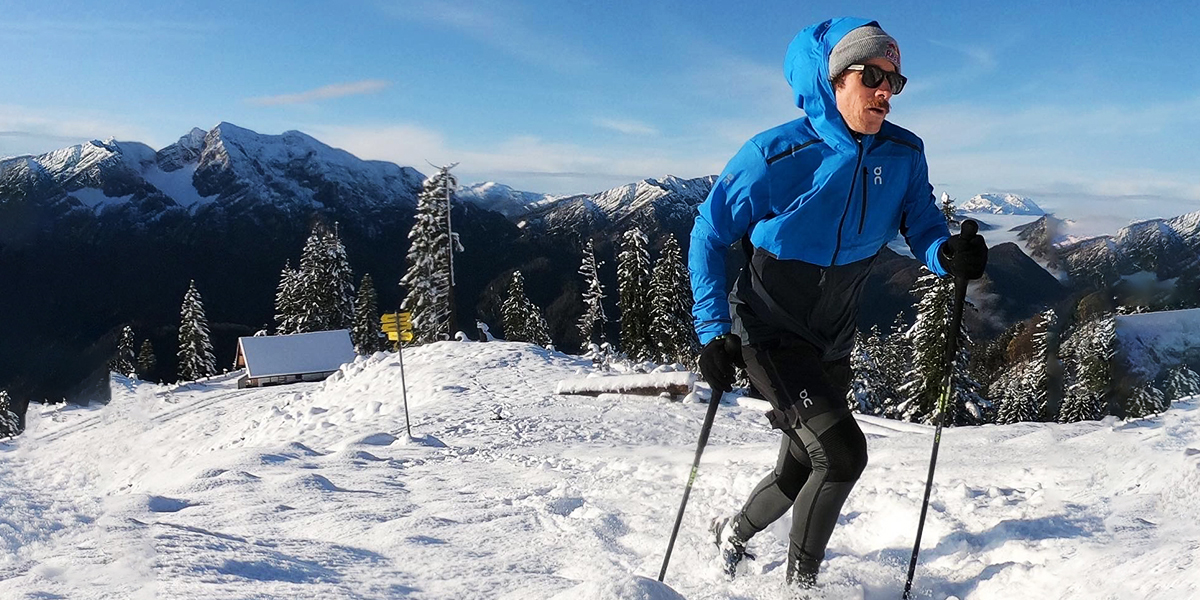 Trainingslauf im Schnee – mit Florian Neuschwander