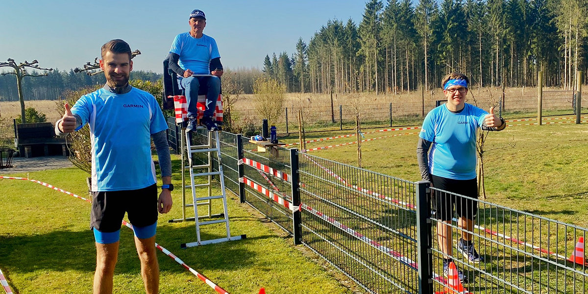 #stayathome-Halbmarathon: Drei glorreiche Halunken