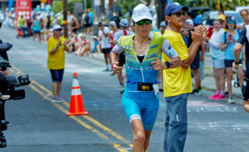 Anne Haug läuft beim Ironman auf Hawaii