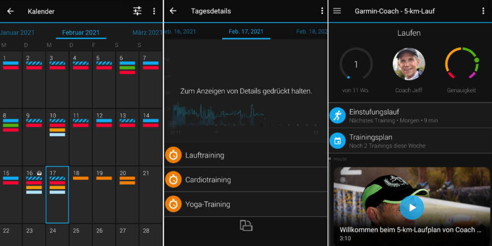 Smarte Kalender: Behalte Training und Termine im Blick  #BeatYesterday