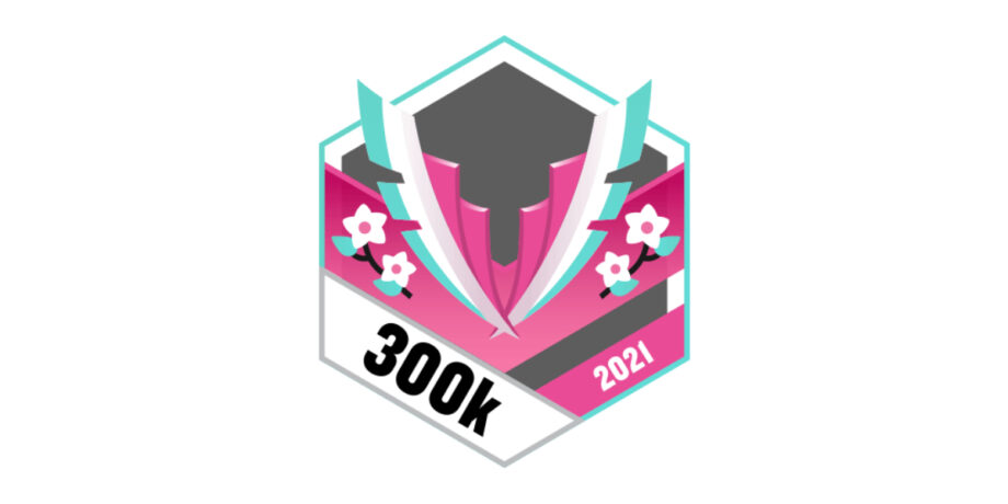 300k Gehen Badge Garmin Mai 2021
