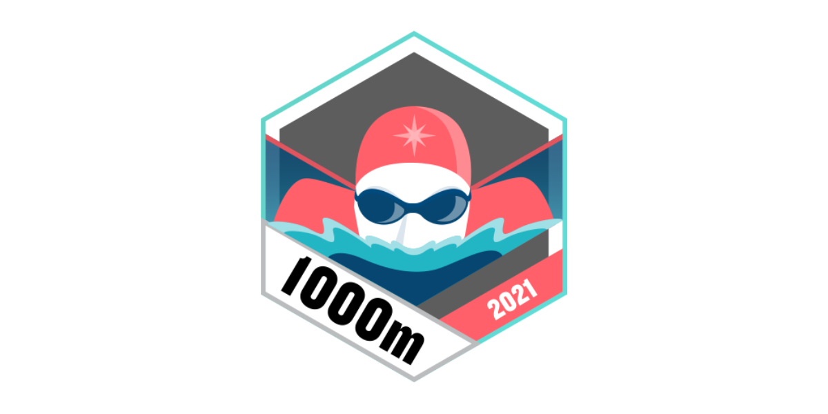Garmin Badge Schwimmen Juli 2021