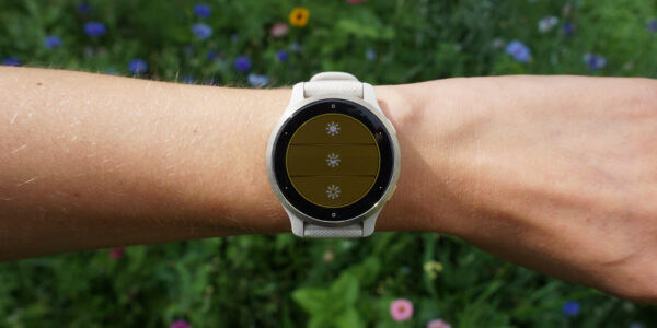Helligkeit Garmin Venu 2S einstellen