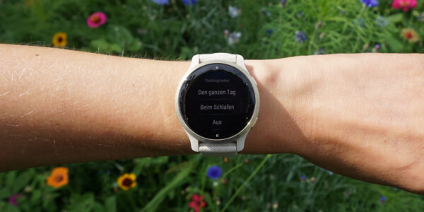 Garmin Venu 2S Einstellungen Pulsoximeter