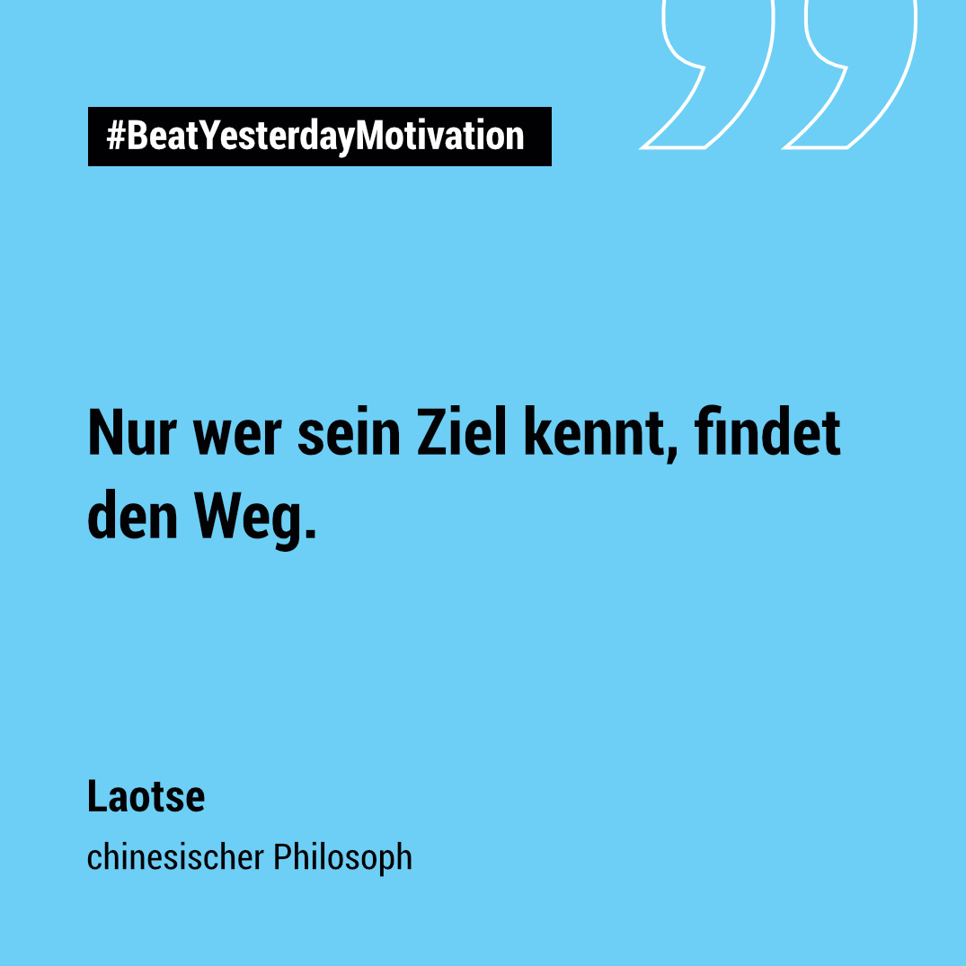 Spruch zum Durchhalten von Laotse