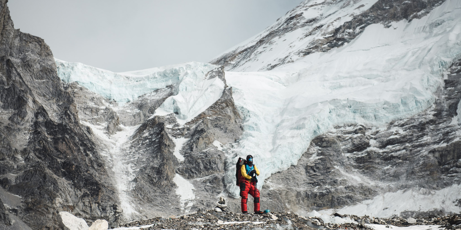 Jost Kobusch auf dem Mount Everest