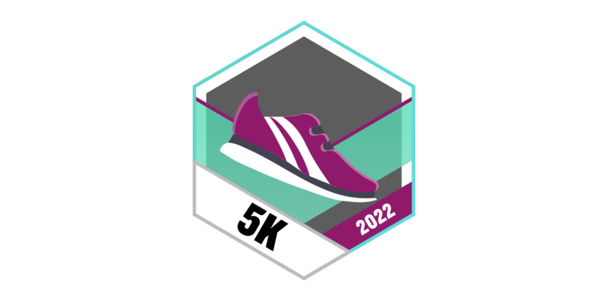 Garmin Badge Januar 2022 5km laufen
