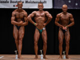 Joachim Schlebusch als Sieger bei einem Bodybuilding Wettbewerb