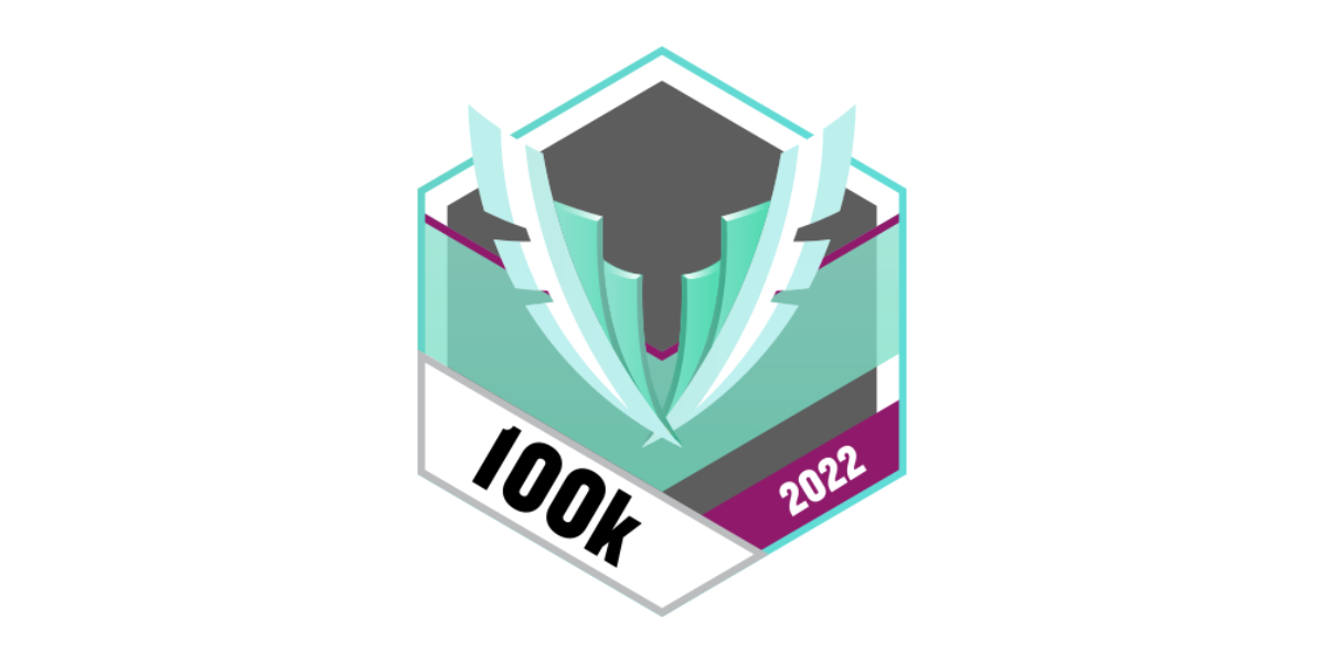 Garmin Badge Januar 2022 100k Schritte