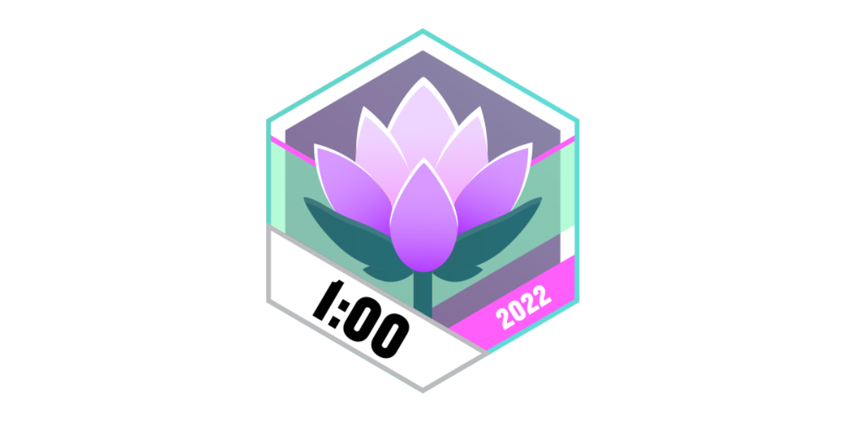Garmin Badges April 2022 1 Stunde Yoga