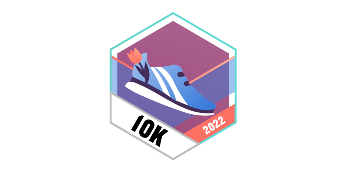 Garmin Badges Mai 2022 10km laufen