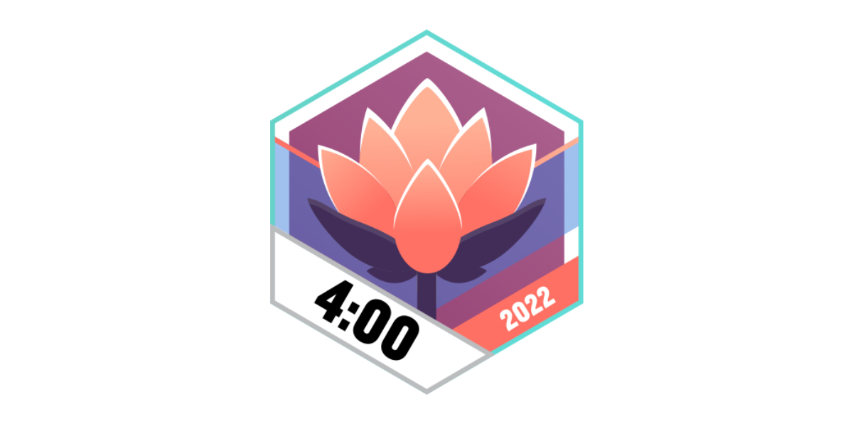 Garmin Badges Mai 2022 4 Stunden Yoga