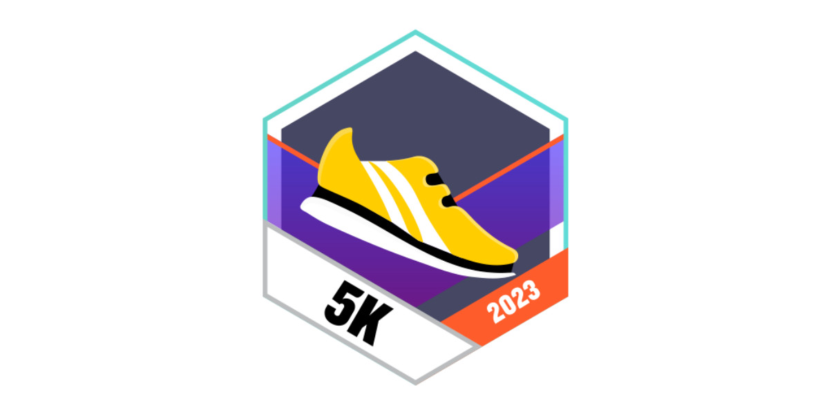 Garmin Badges Oktober 2023 5 Kilometer laufen