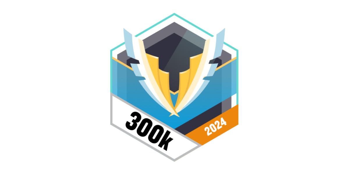 Garmin Badge 300.000 Schritte im März 2024