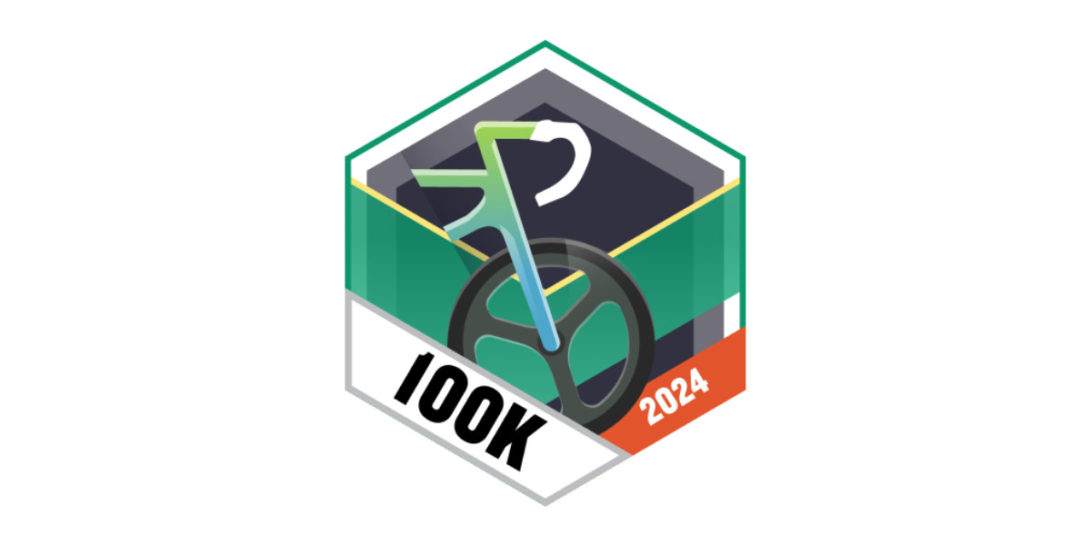 Garmin Badges April 2024 100 Kilometer Radfahren