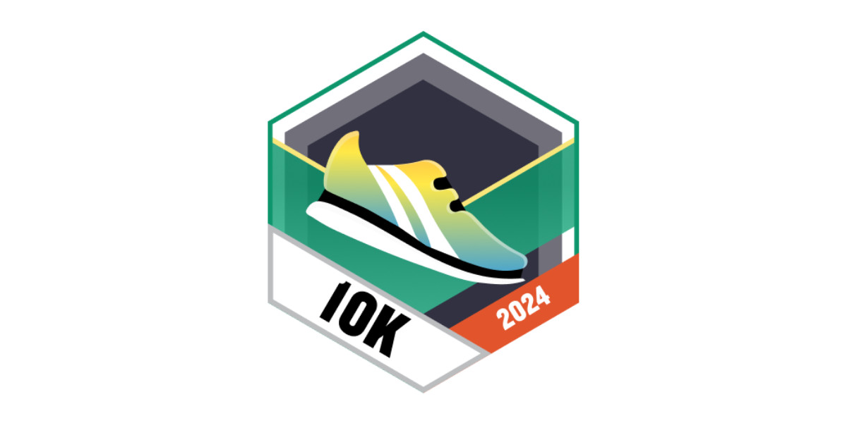 Garmin Badges April 2024 10 Kilometer laufen