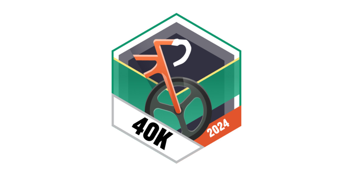 Garmin Badges April 2024 40 Kilometer Radfahren