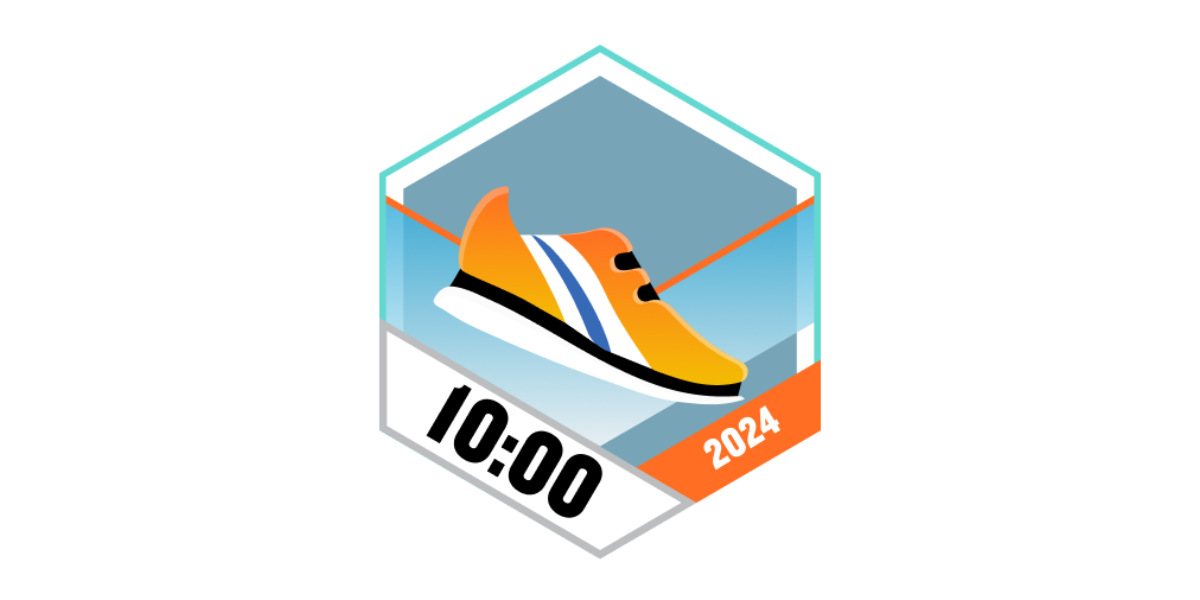 Garmin Badges August 2024 10 Stunden laufen