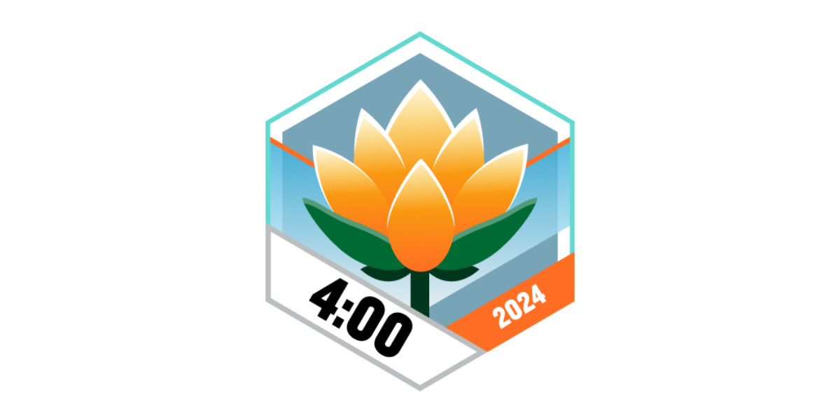 Garmin Badges August 2024 4 Stunden Yoga