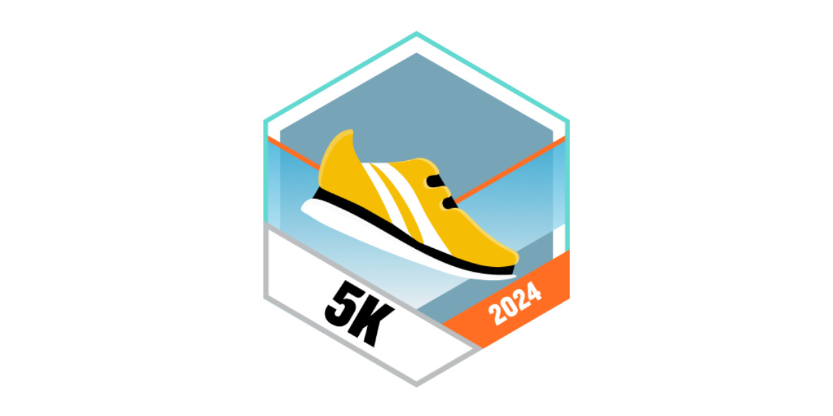 Garmin Badges August 2024 5 Kilometer laufen