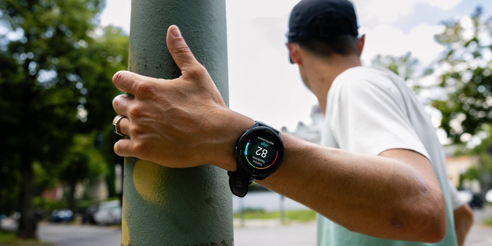 Björn Menges beim Lauftraining