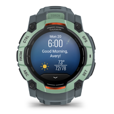 Garmin Instinct 3 AMOLED 50mm tropic