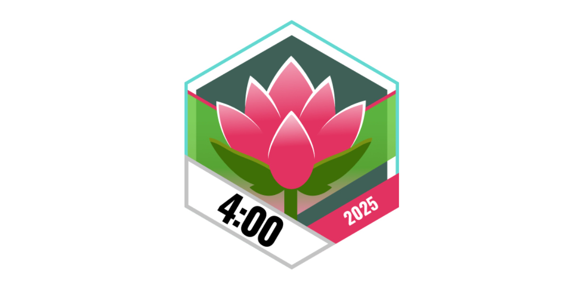 Garmin Badge Mai 2025 4 Stunden Yoga