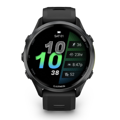 Garmin Forerunner 970 in schwarz