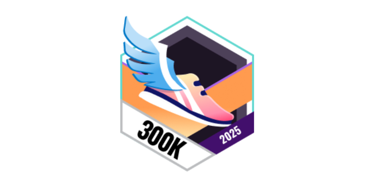 Garmin Badges Juli 2025 300 Kilometer laufen