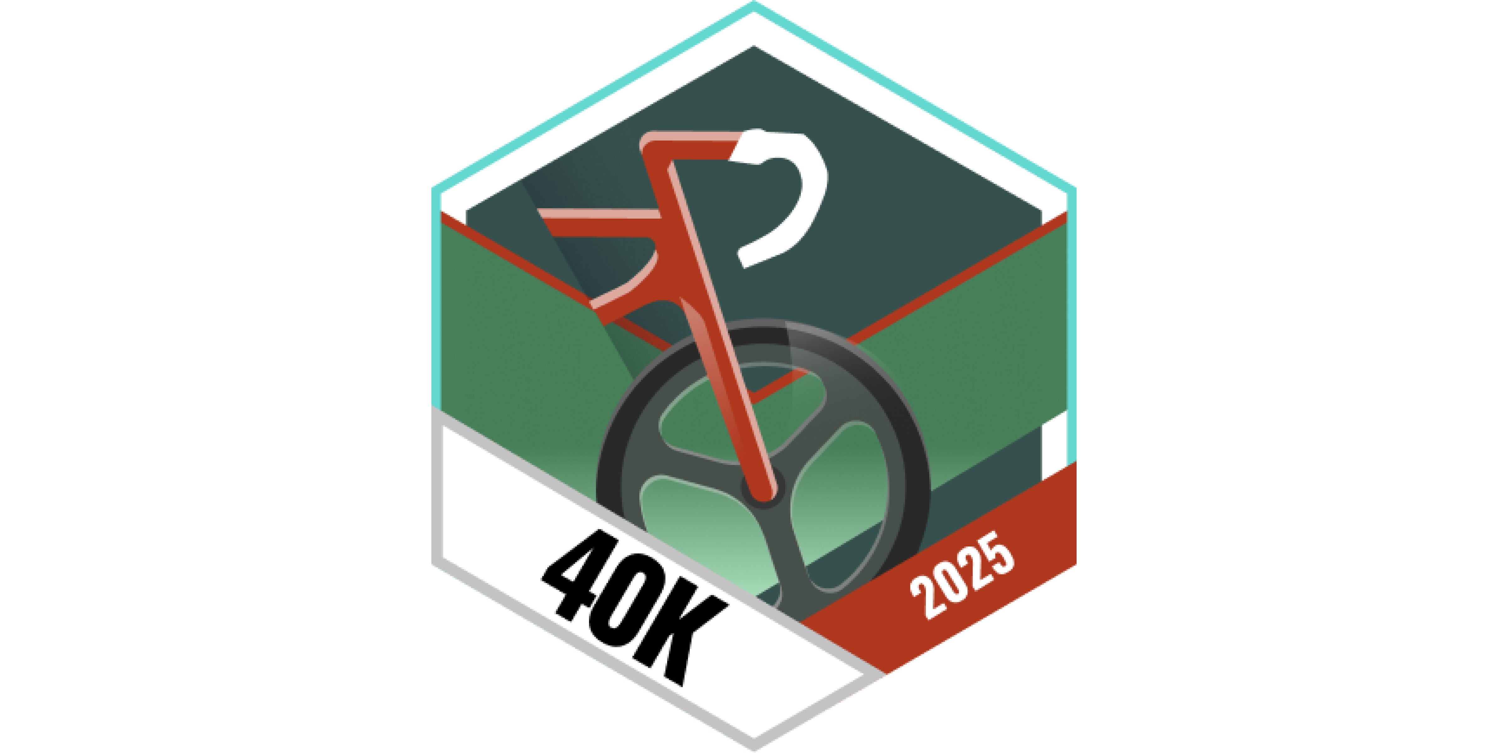 40 Kilometer Radfahren September