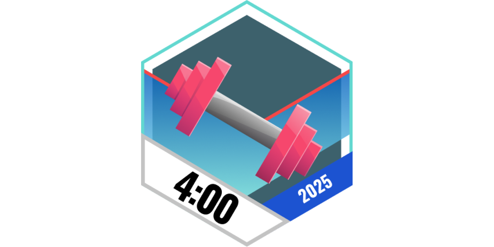 Garmin Badges August 2025 vier Stunden Krafttraining