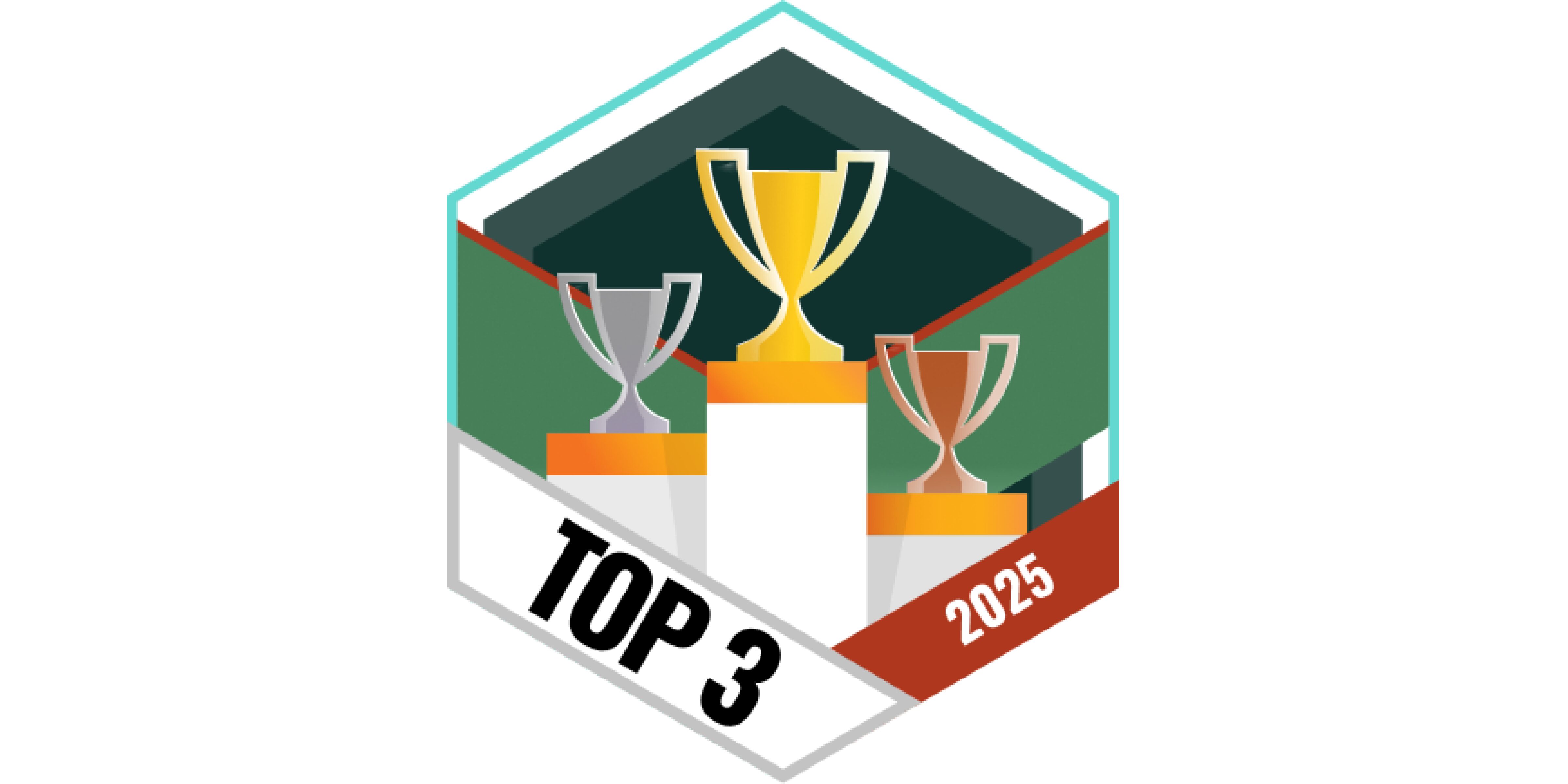 Top-3-Platzierung Schritte September