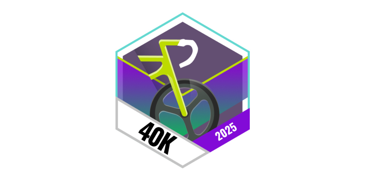 40 Kilometer Radfahren
