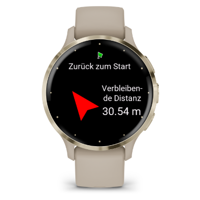 Venu 3s mit Zurück zum Start Funktion