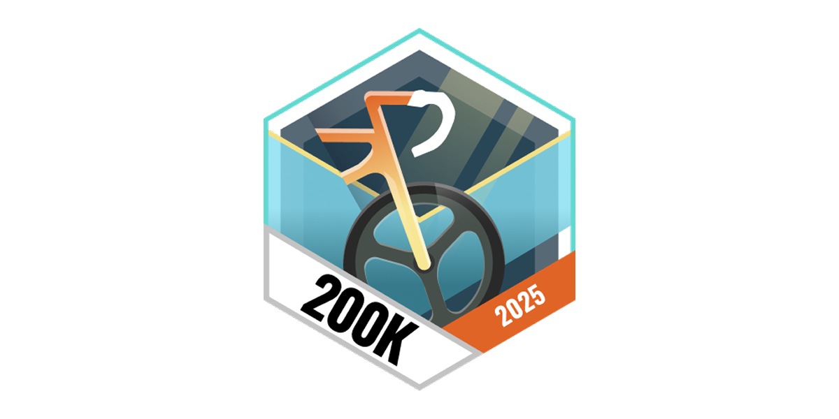 200 Kilometer Radfahren November