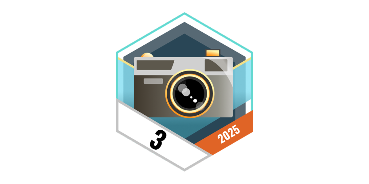 Drei Fotos posten im November.