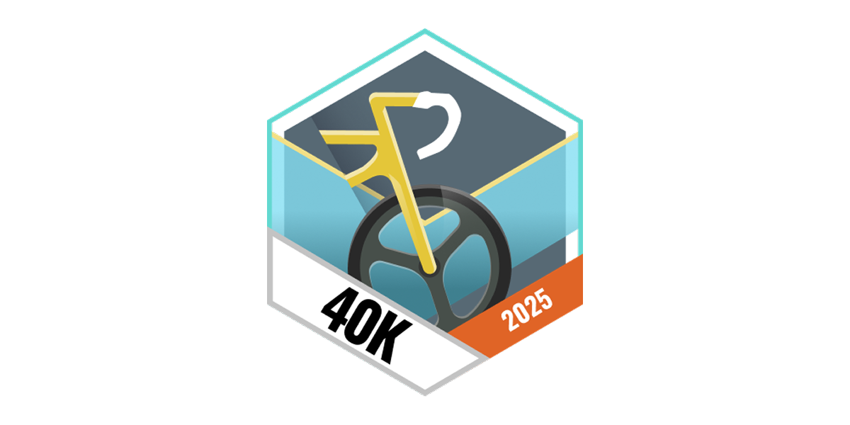 40 Kilometer Radtour im November.