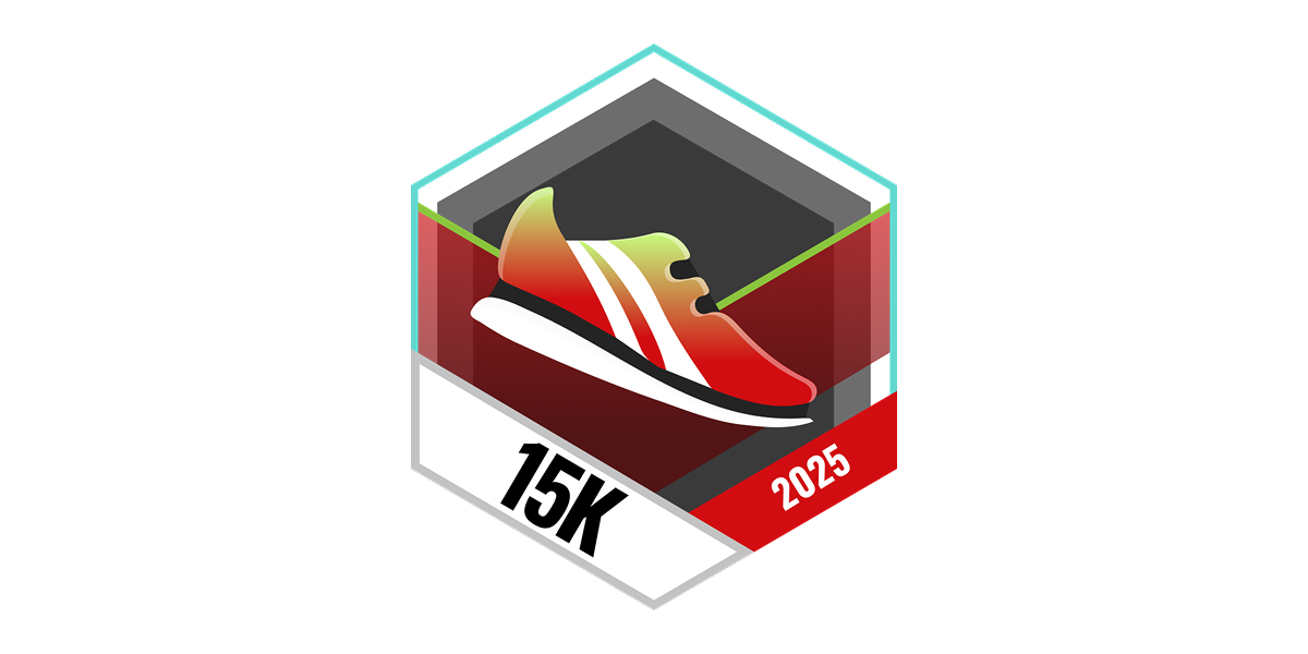 15 Kilometer Laufen im Dezember