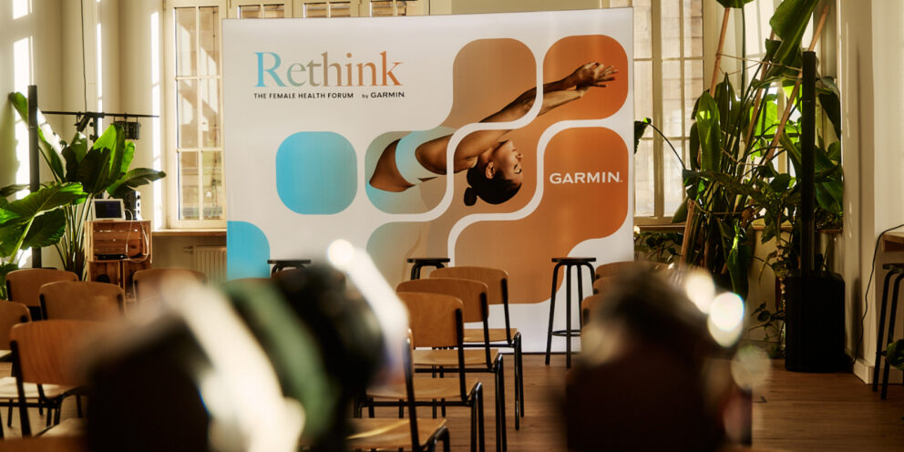 Raum beim Rethink Event von Garmin in Leipzig