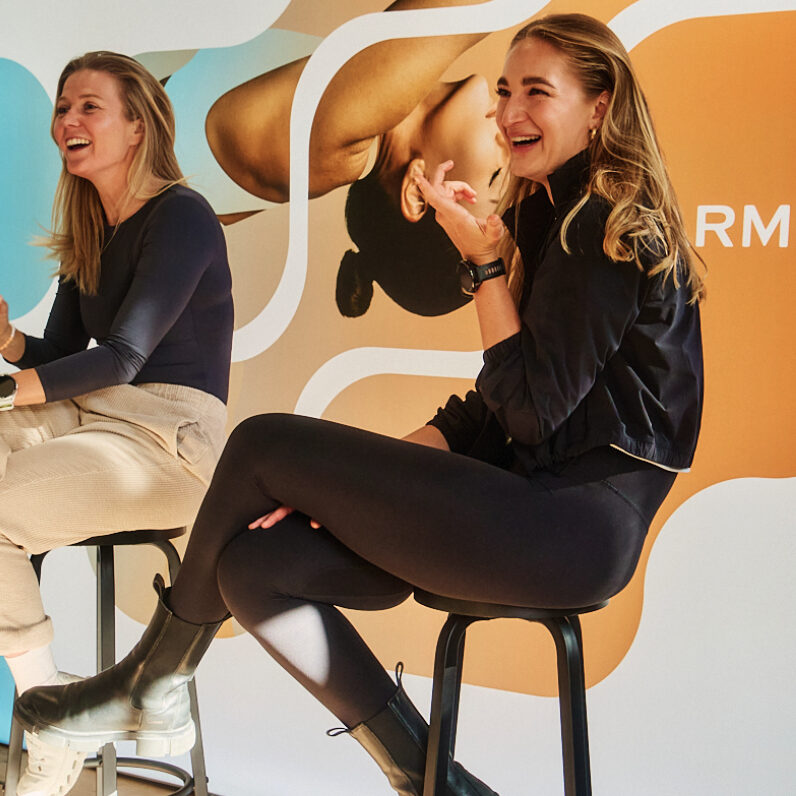 Hosts beim Garmin Rethink Event in Leipzig