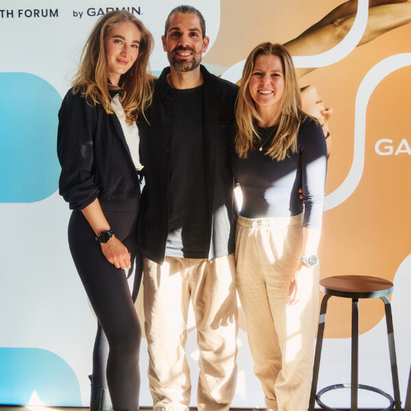 Hosts beim Garmin Rethink Event in Leipzig